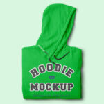 Folded Hoodie Mockup