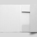 Folder with Letterhead Mockup