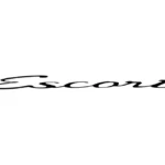 Ford Escort Black Logo