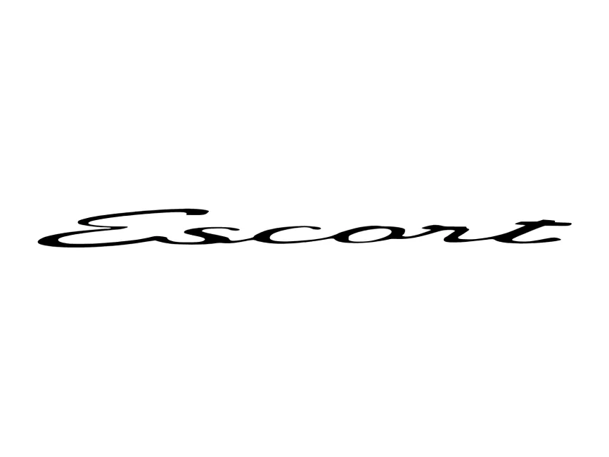 Ford Escort Black Logo