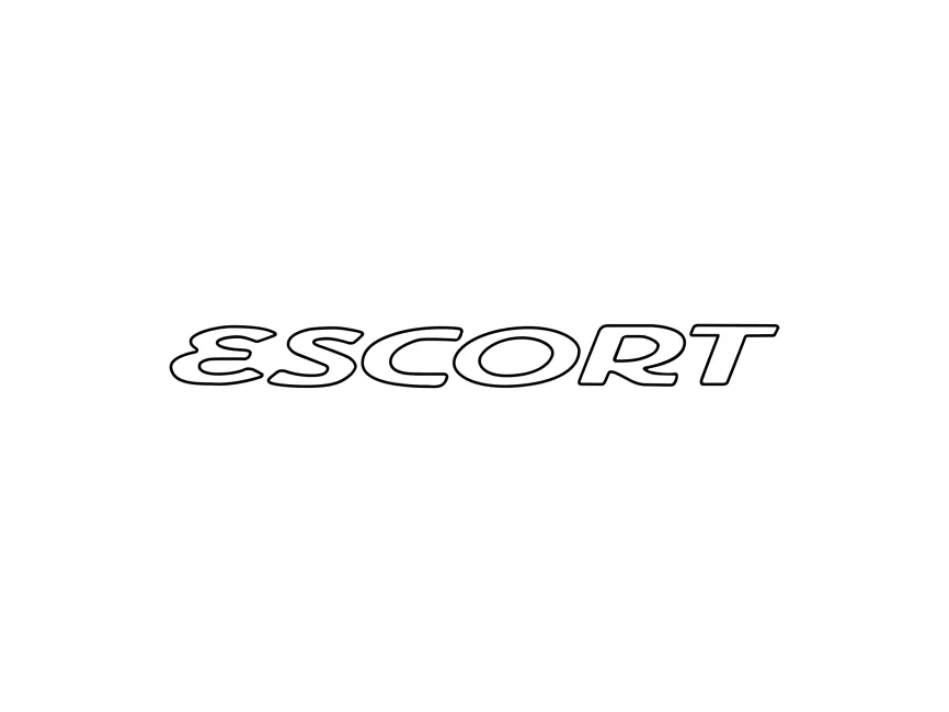 Ford Escort Wordmark Logo