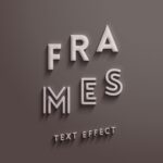Frames Text Effect