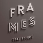 Frames Text Effect