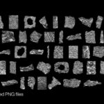 50 Aluminium Foil Textures