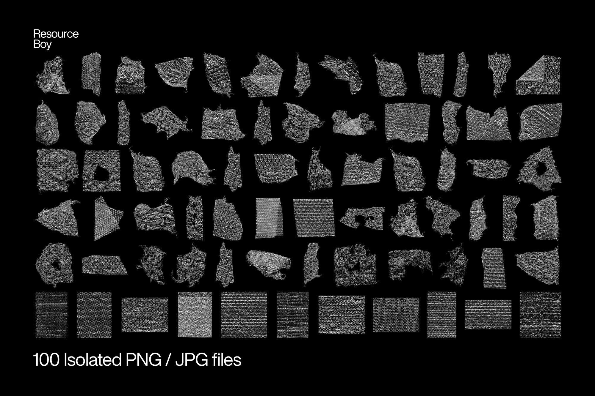 Free Bubble Wrap Textures (High Resolution) PNG Transparent