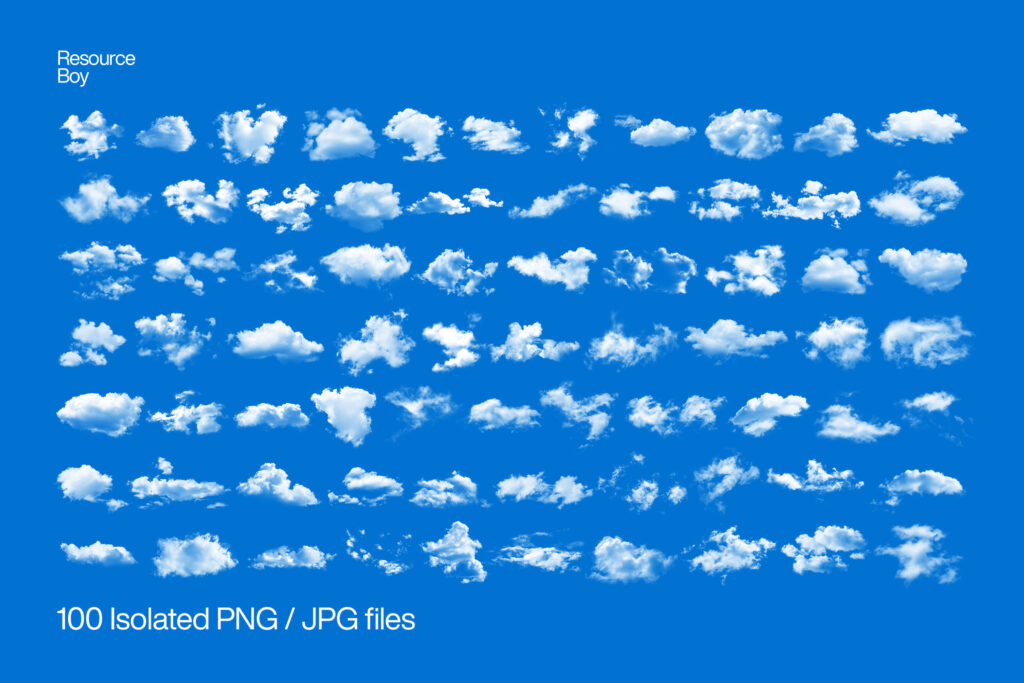 100 Cloud Textures