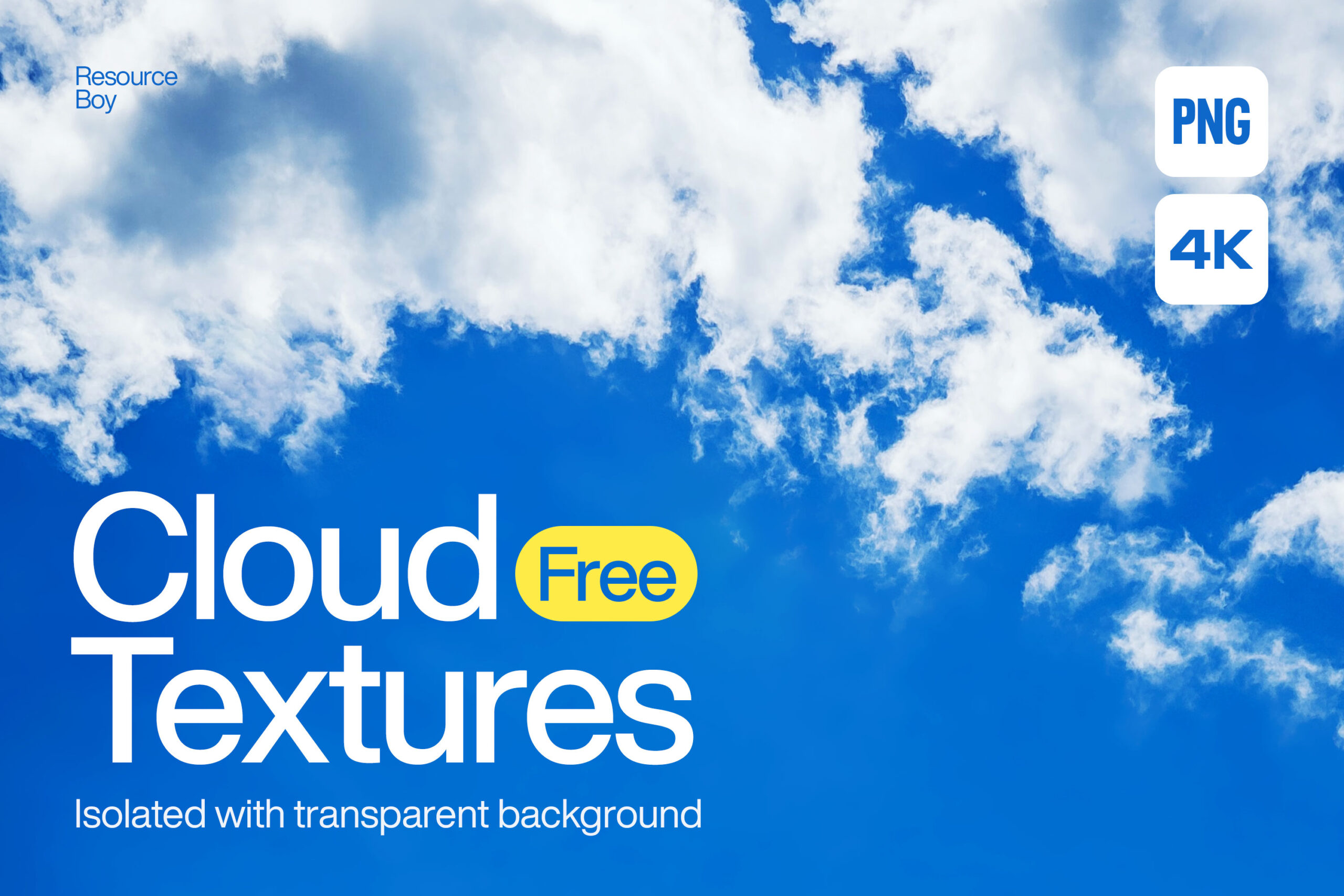Free Cloud PNG Textures (High Resolution)