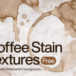 100 Coffee Stain Textures