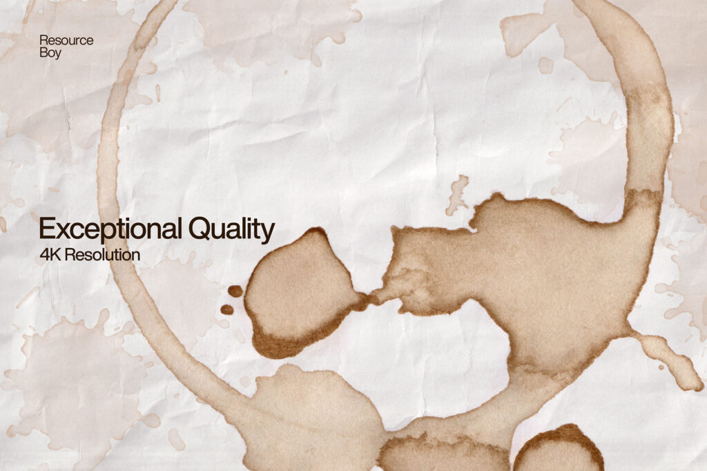 100 Coffee Stain Textures