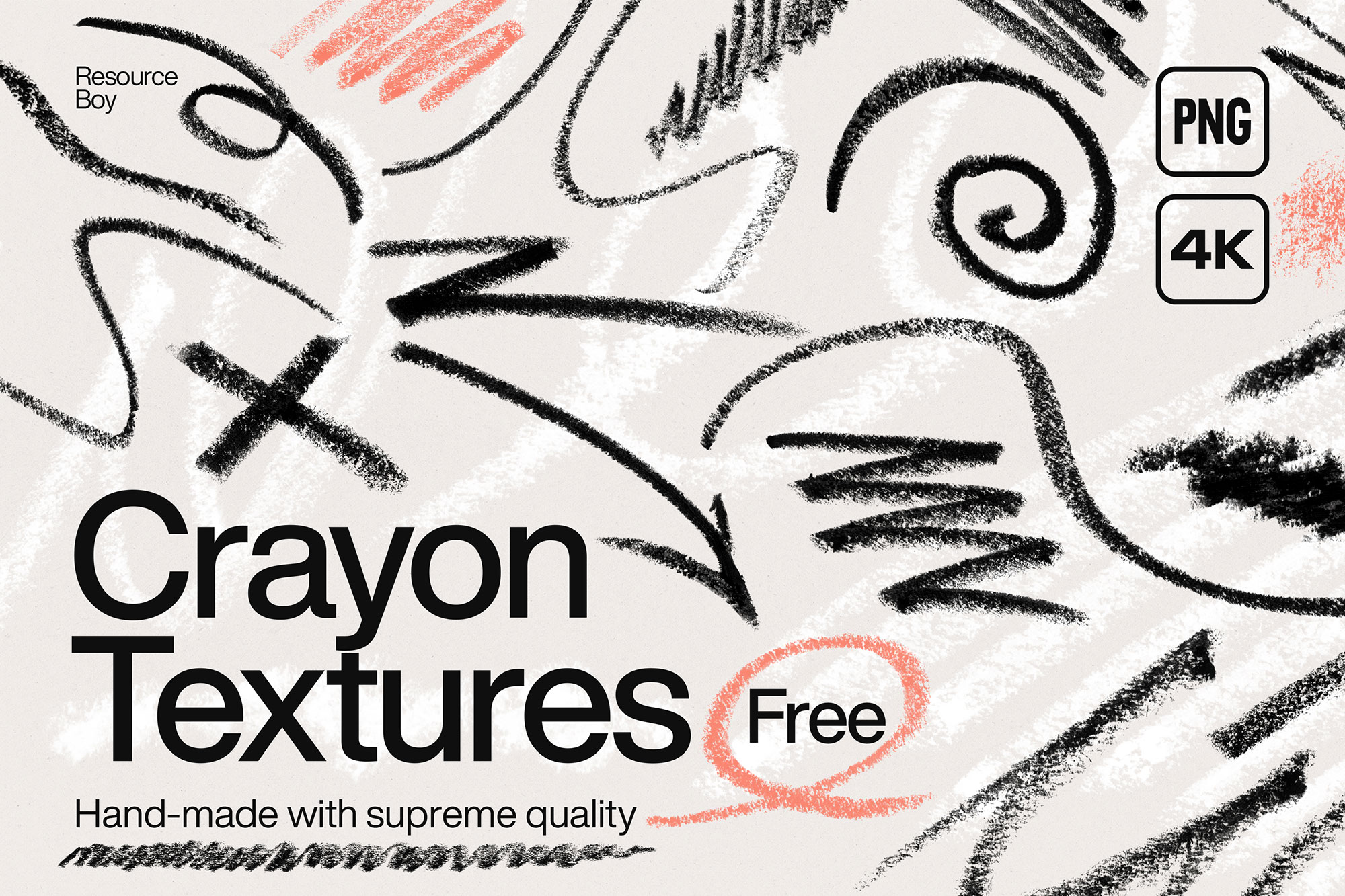 Free Crayon PNG Textures [High Resolution]