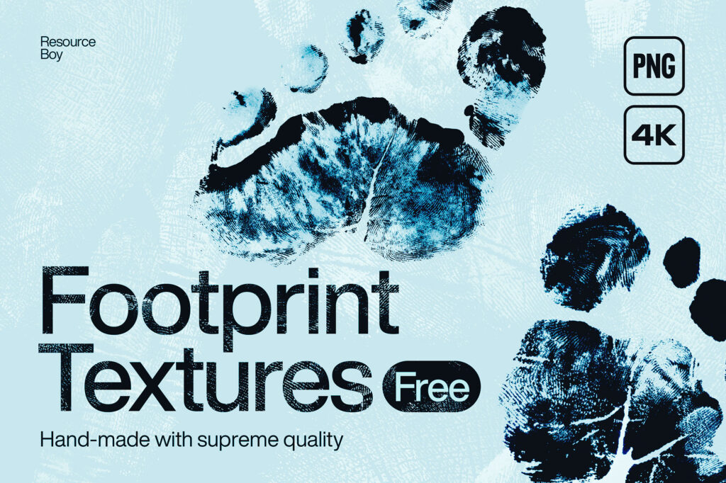 60 Footprint Textures