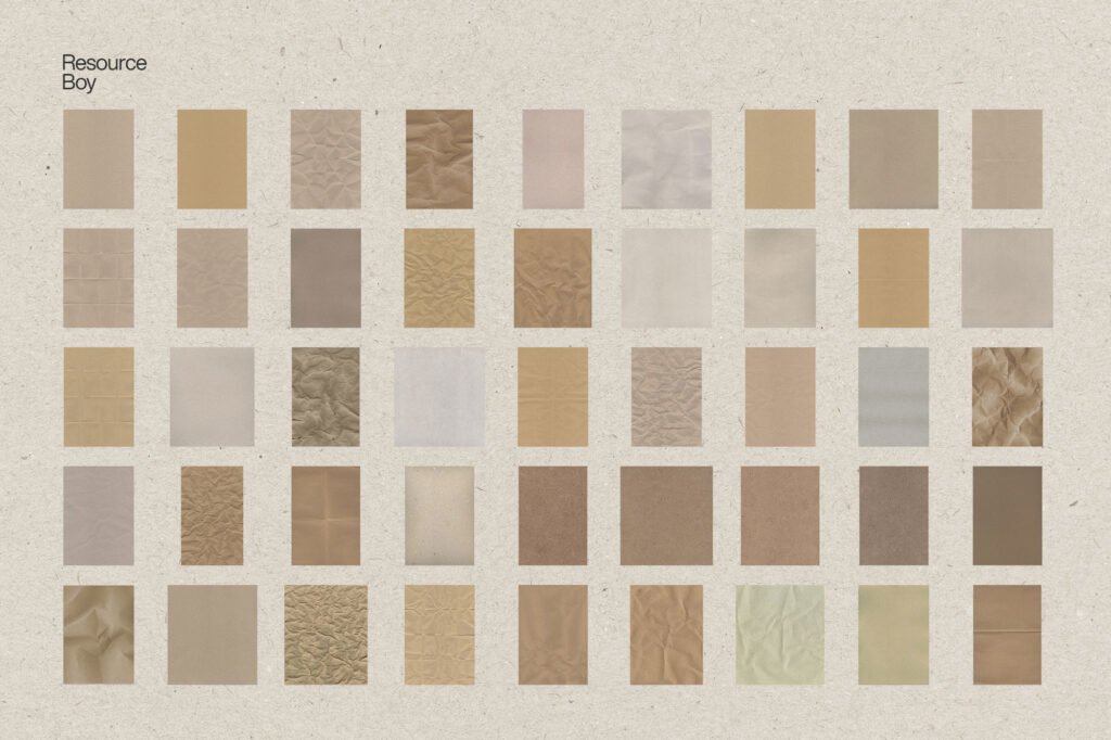 50 Kraft Paper Textures