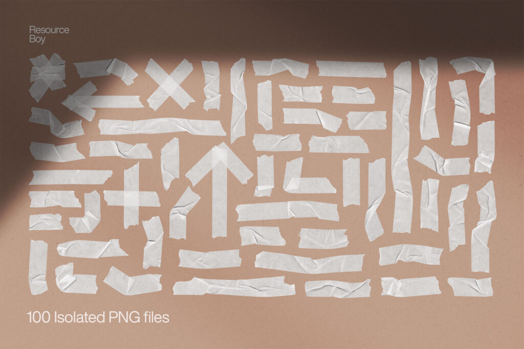 100 Masking Tape Textures