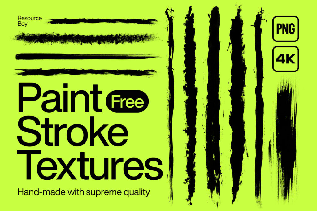 100 Paint Stroke Textures