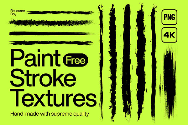100 Paint Stroke Textures
