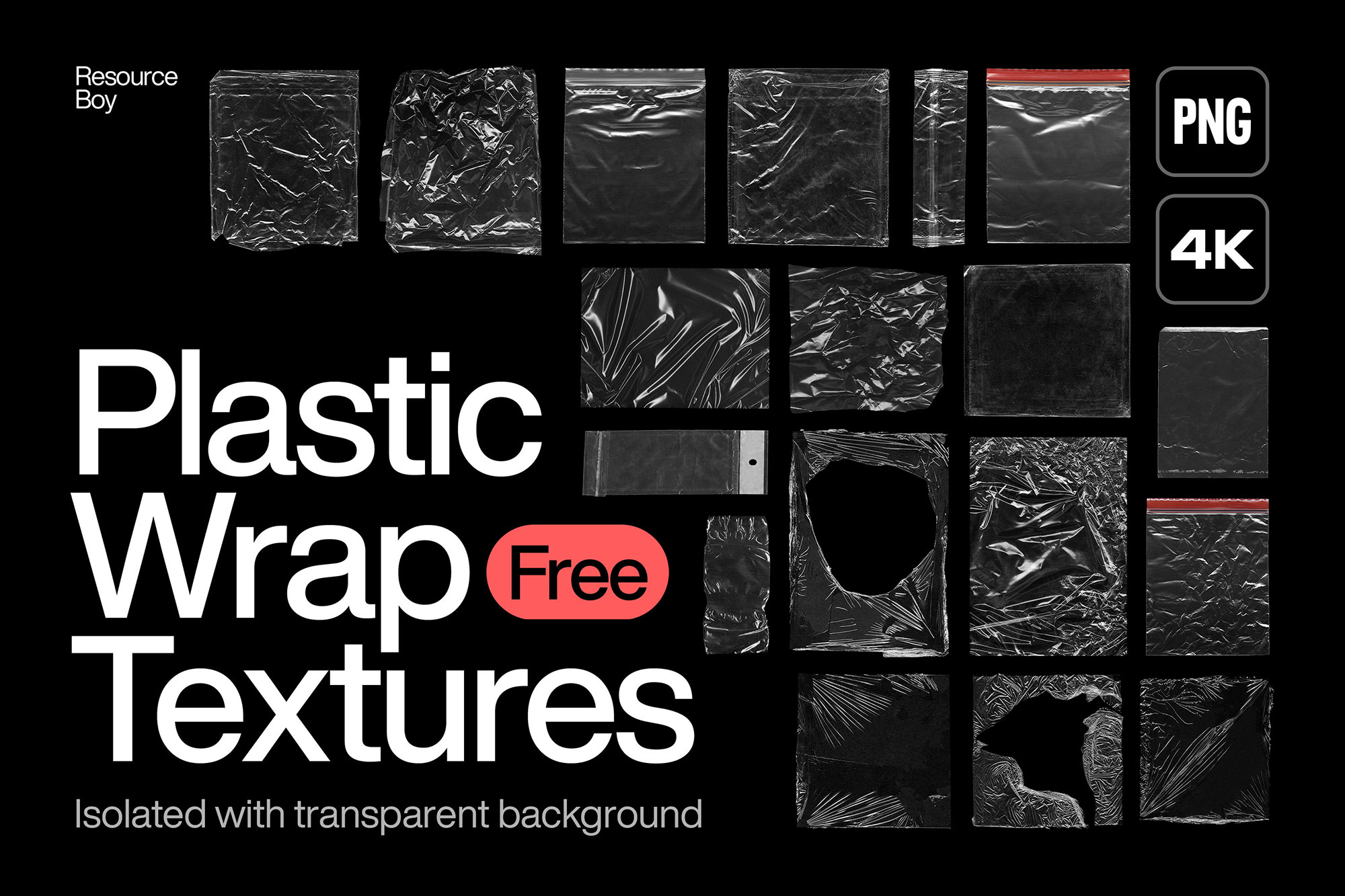 Free Plastic Wrap PNG Textures