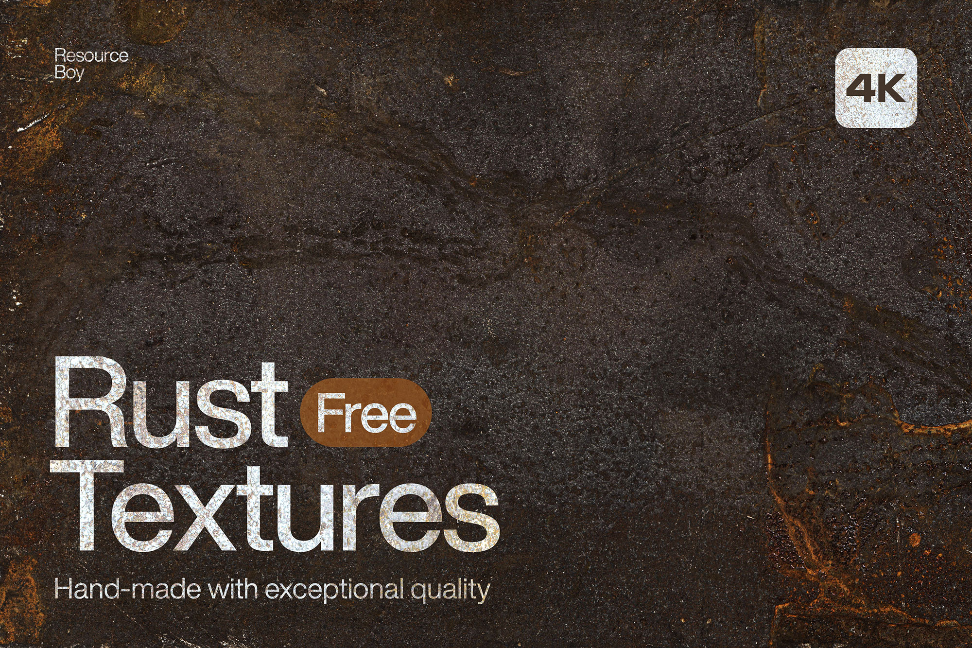 Free Rust Metal Textures (High Resolution 4K / 8K)