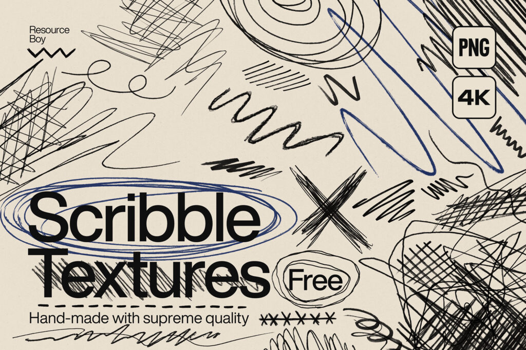 500+ Scribble Textures