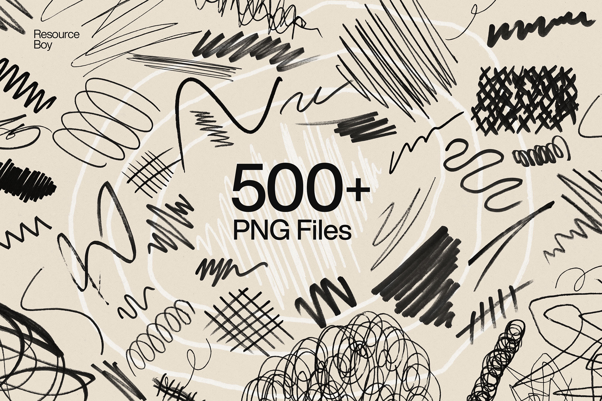 free scribble textures png transparent background