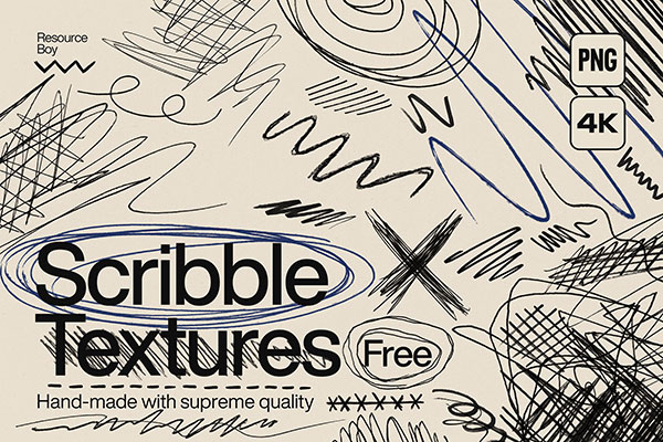 500+ Scribble Textures