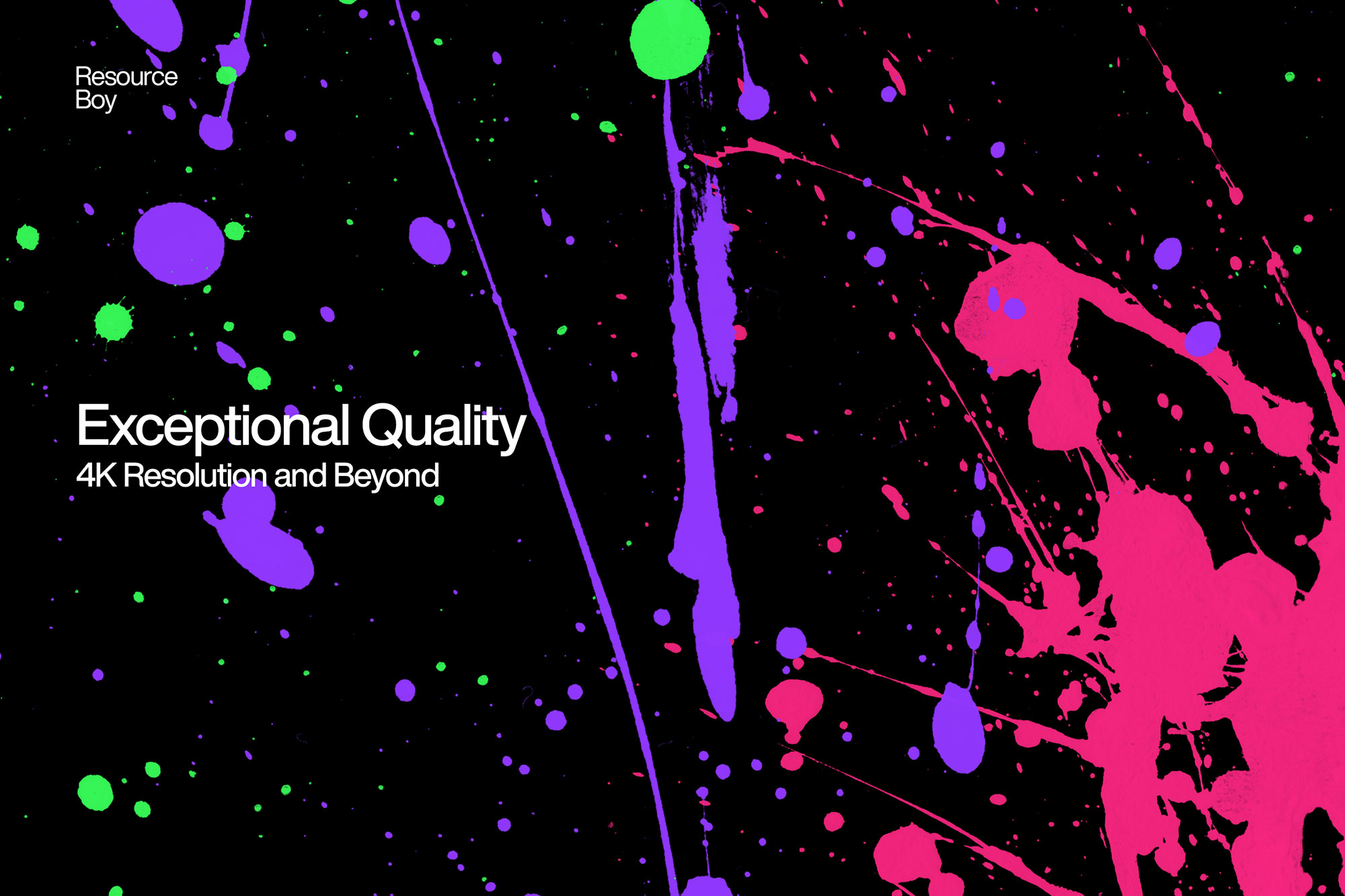 Free Splatter PNG Textures [4K Resolution]