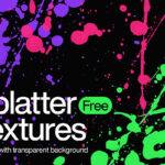 100 Splatter Textures