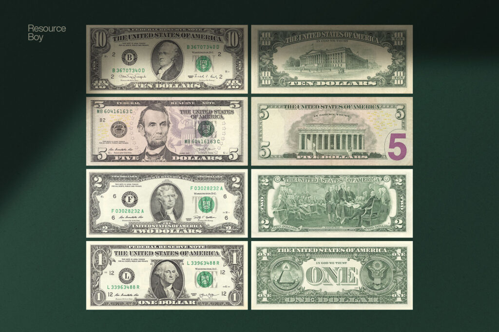18 Dollar Textures