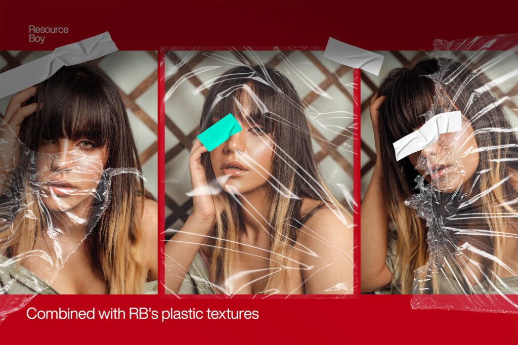 100 White Duct Tape Textures