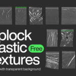 50 Ziplock Plastic Bag Textures