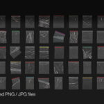 50 Ziplock Plastic Bag Textures