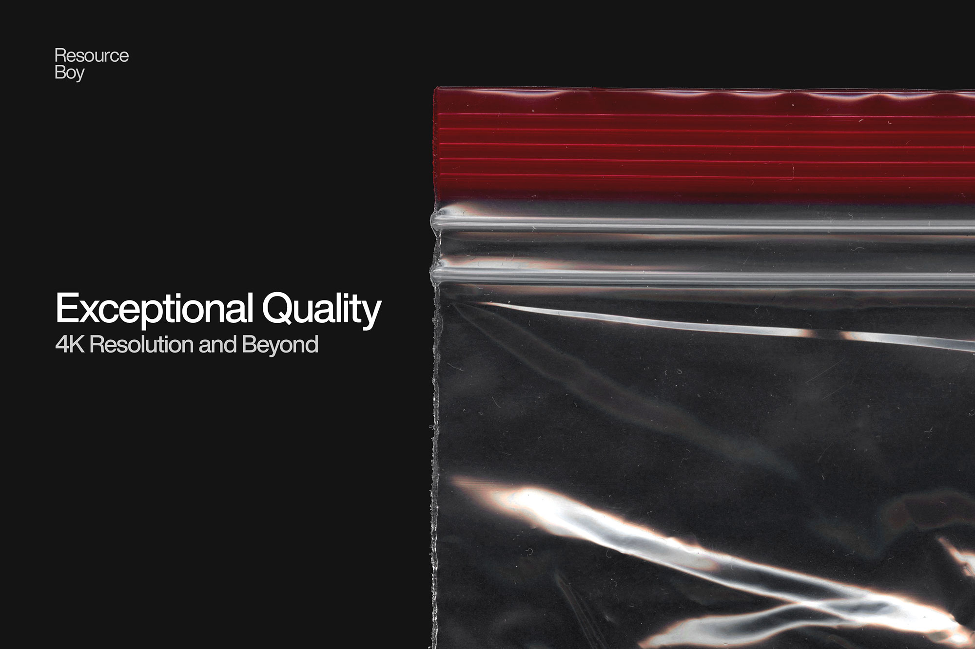 Free Ziplock Plastic Bag Textures - PNG Transparent Background