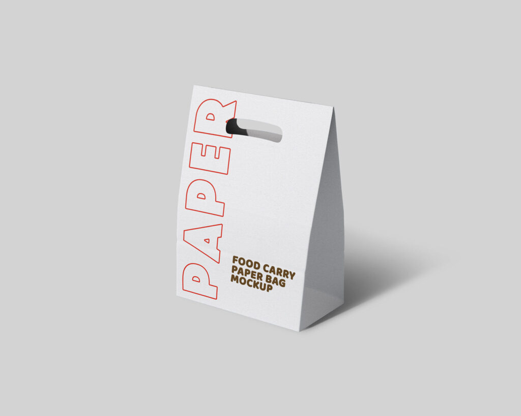 Eco-Friendly Paper Bag Mockup