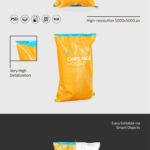 Front and Perspective Sight of 3 Chips Pack Mockups