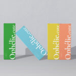 Front Scene of 4 Paper Boxes Mockup