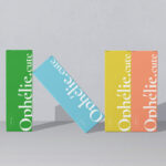 Front Scene of 4 Paper Boxes Mockup