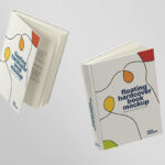 Front Sight of 2 Floating Hardcover Notebook Mockup