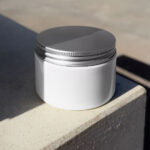 Front Sight of Cosmetic Jar Mockup