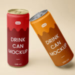 Front Sight of Double Aluminum Cans Mockup