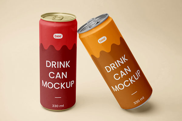 Front Sight of Double Aluminum Cans Mockup