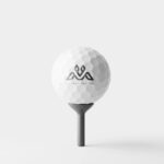 Front Sight of Golf Ball Mockup
