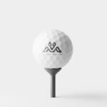 Front Sight of Golf Ball Mockup