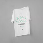 Front Sight of Hanging T-Shirt Mockup