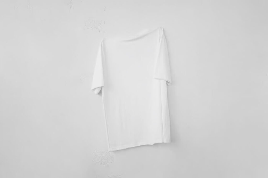 Front Sight of Hanging T-Shirt Mockup