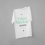 Front Sight of Hanging T-Shirt Mockup