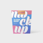 Front Sight of Ice Cream Cup Packaging Mockup