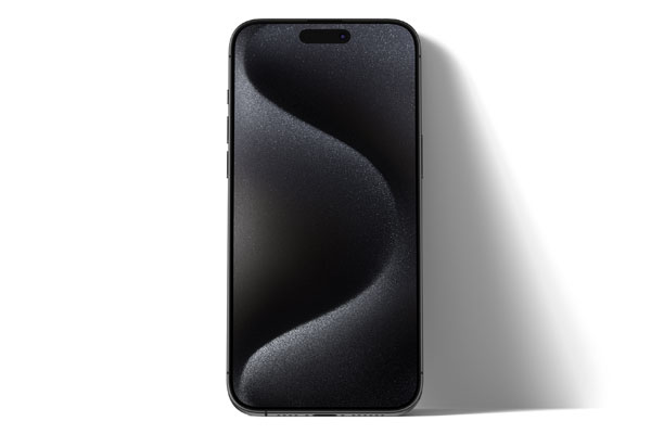 Front Sight of iPhone 15 Pro Mockup
