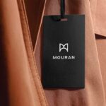 Front Sight of Label Mockup on Clothes