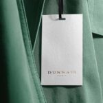 Front Sight of Label Mockup on Clothes