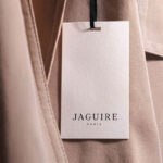 Front Sight of Label Mockup on Clothes