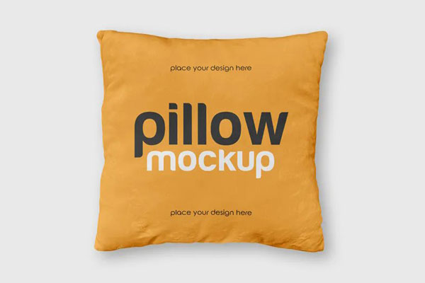 Front Sight of Pillow Mockup